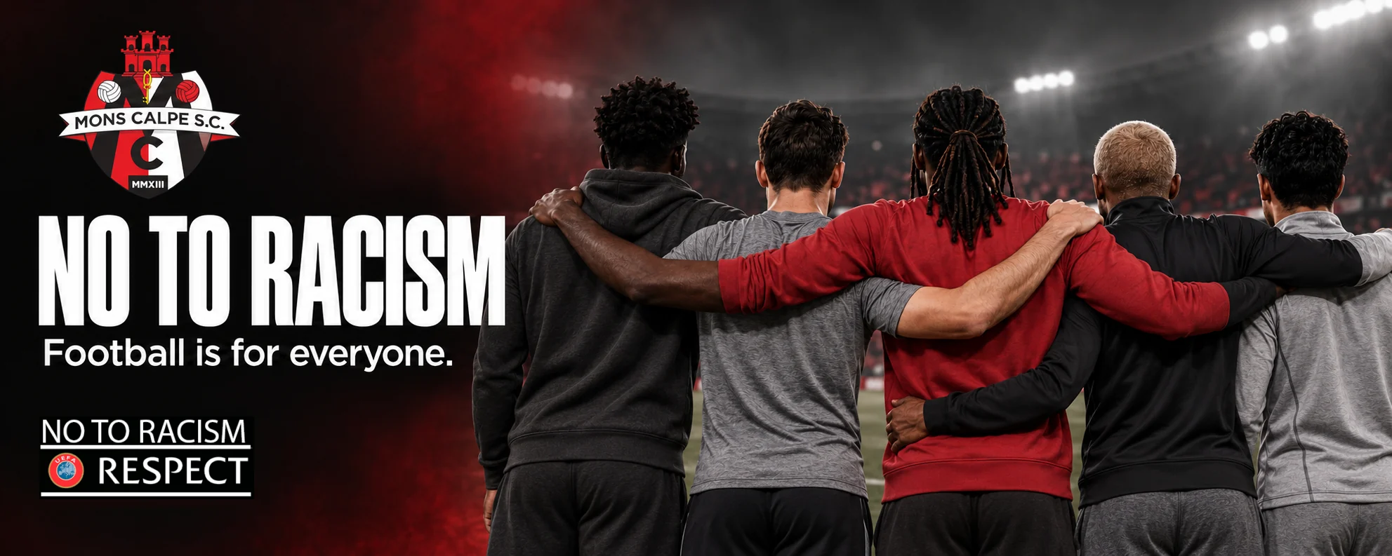 No to Racism. Respect.